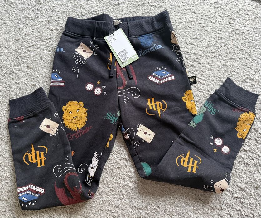 Nowe spodnie Harry Potter r. 128 H&M