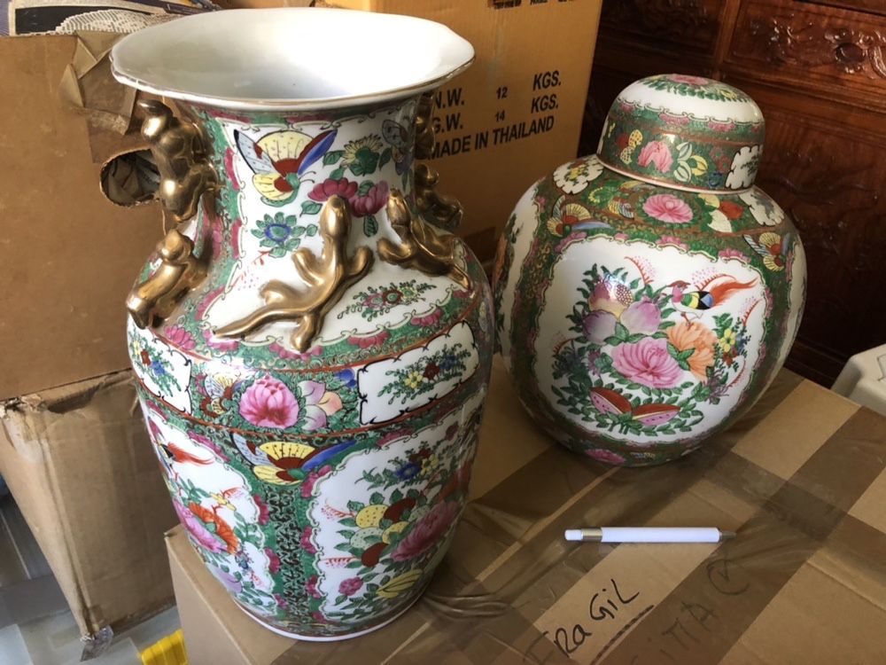 3 peças de Ceramicas antigas oriental