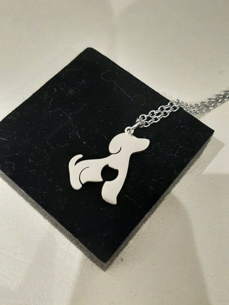 Fio / Colar  "os nossos Amigos de 4 patas" em Aço