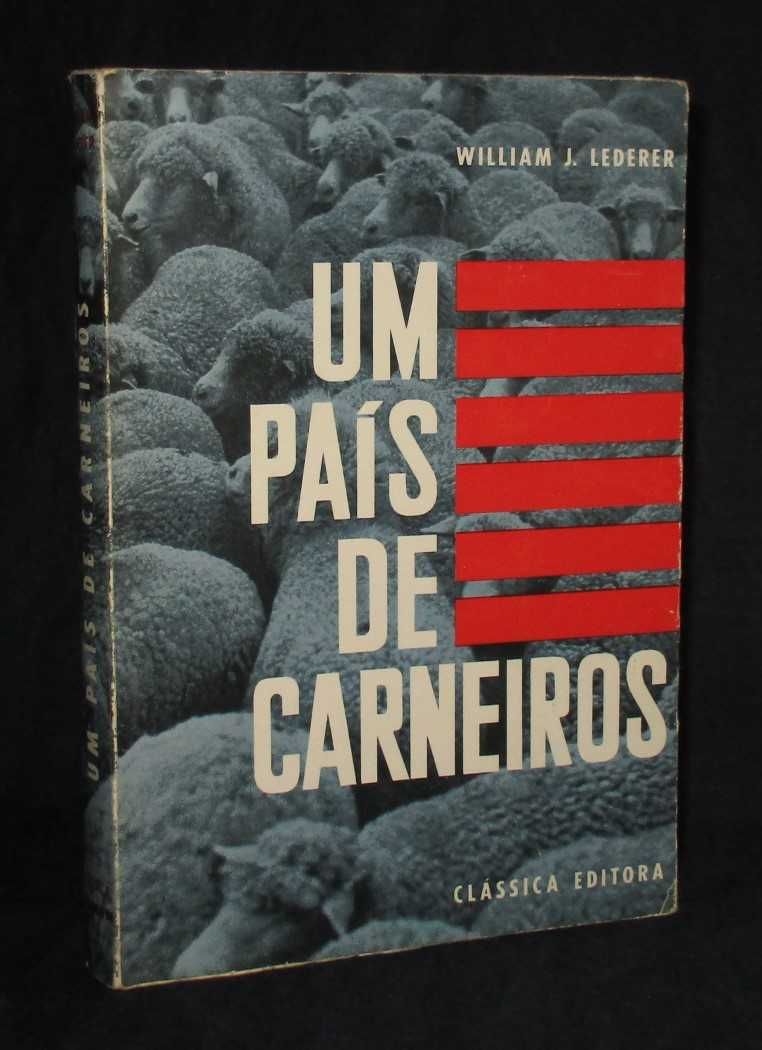 Livro Um País de Carneiros William J. Lederer