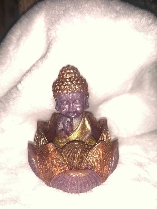 Buda, com flor de Lótus sabonetes