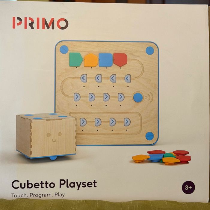 Robot interaktywny Primo Cubetto nowy + 4 dodatki wspierajace