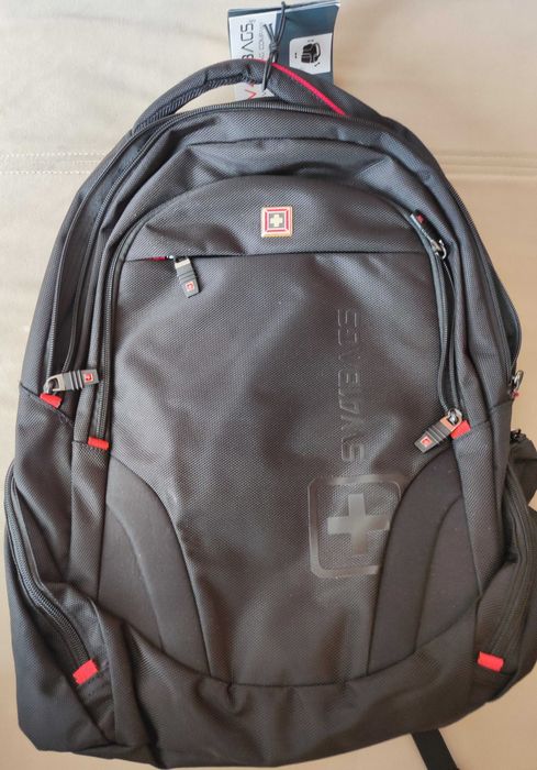 Plecak Swissbags Zurich z kieszenią na laptopa 17,3" ,solidny, 33l,