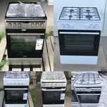 нові газові плити з Європи 50, 60 см., є сірі білі і чорні