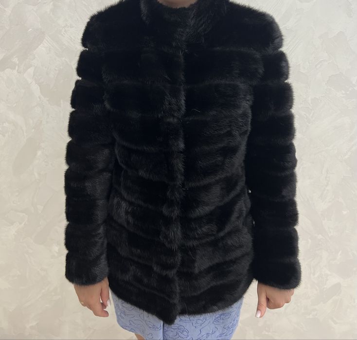 Шуба норковая натуральная