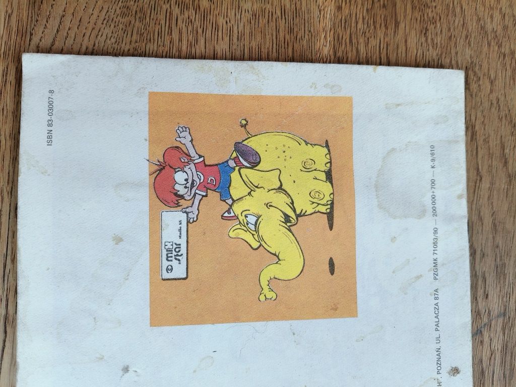 Stary komiks eliksir z cyklu Dawid i Sandy 98