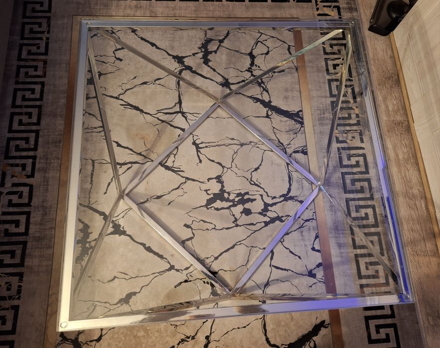 Stolik kawowy glamur