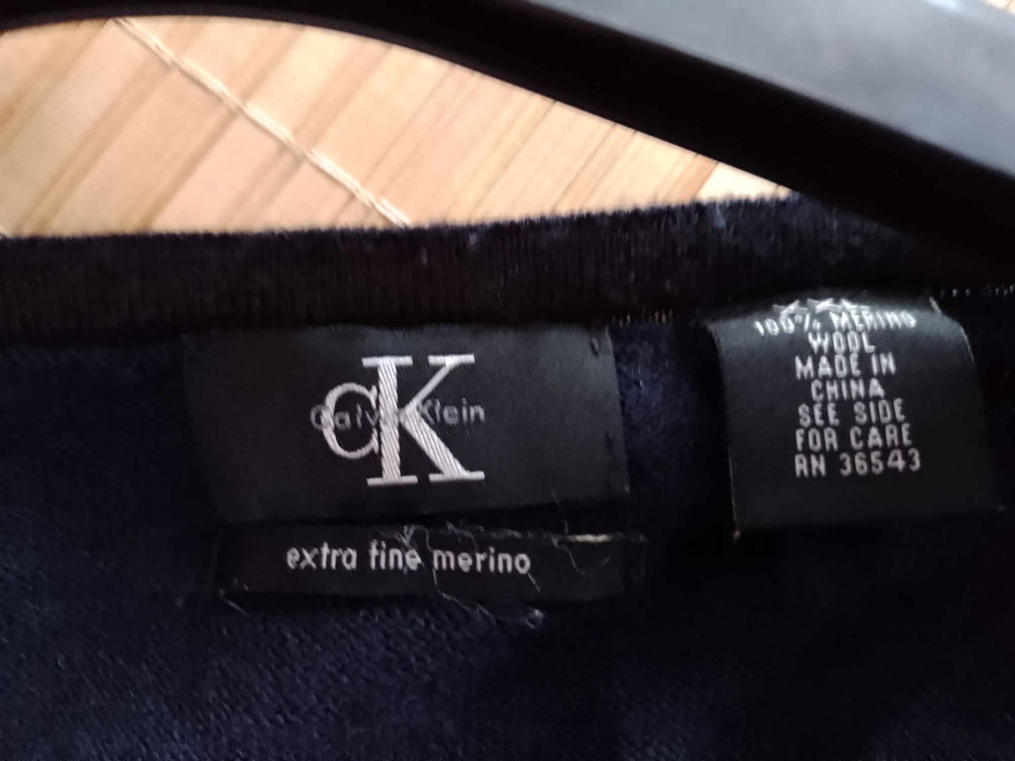 Sweter męski Calvin Klein czarny xxl