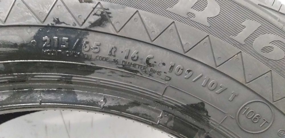 3231 sztuka 215/65R16C 109/107T FourTechVan dot.4219r.
