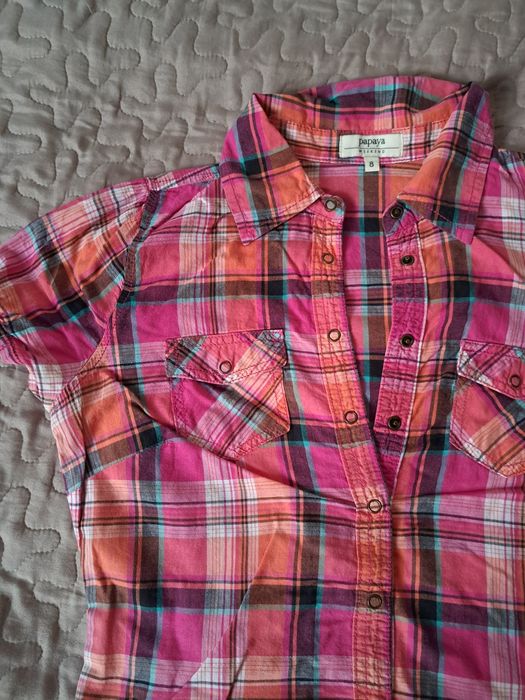 Koszula damska w kratkę