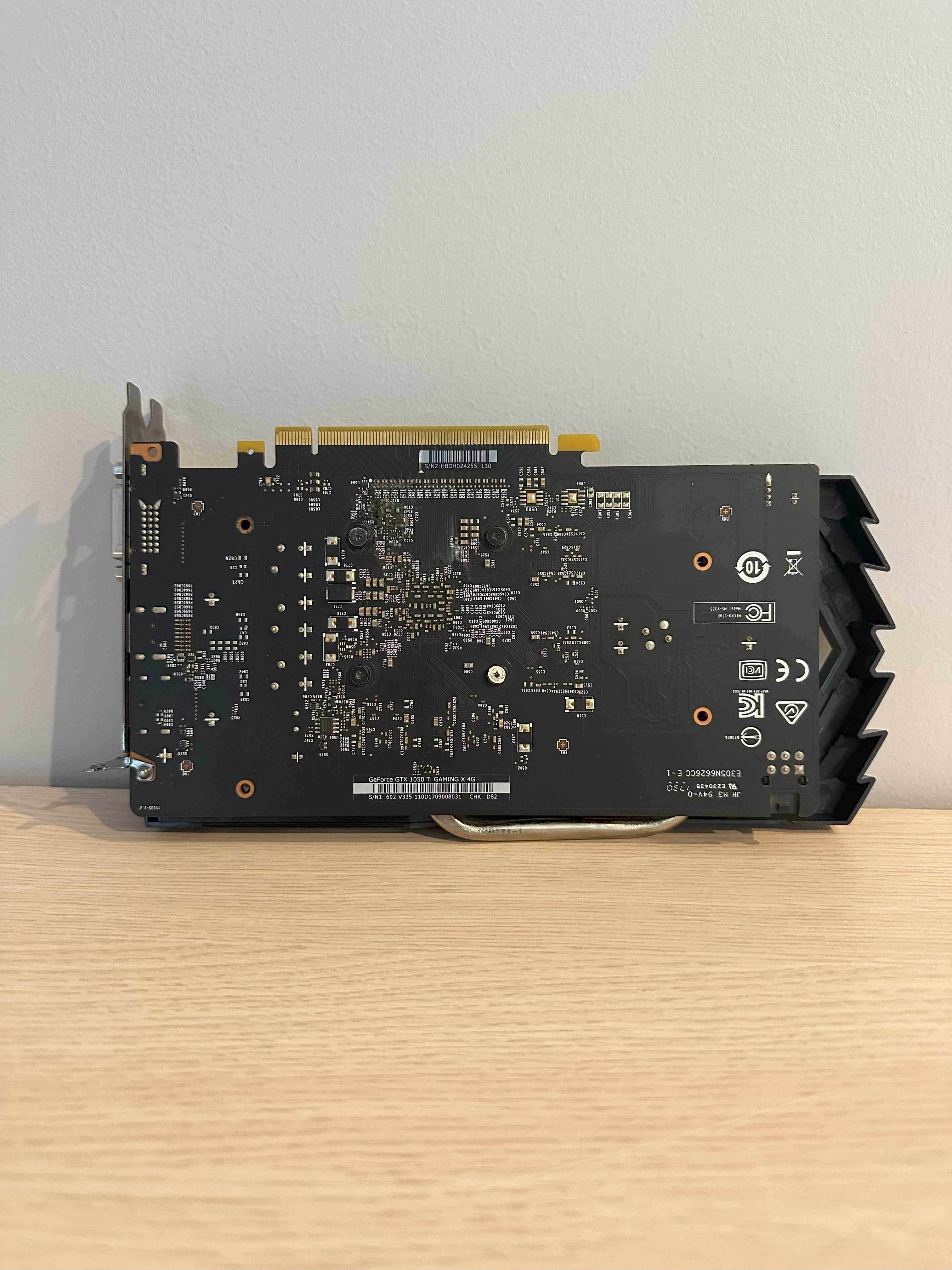 Karta graficzna MSI GTX 1050 Ti 4 GB