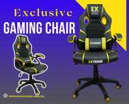 Fotel gamingowy dla Gracza Extreme EX Yellow