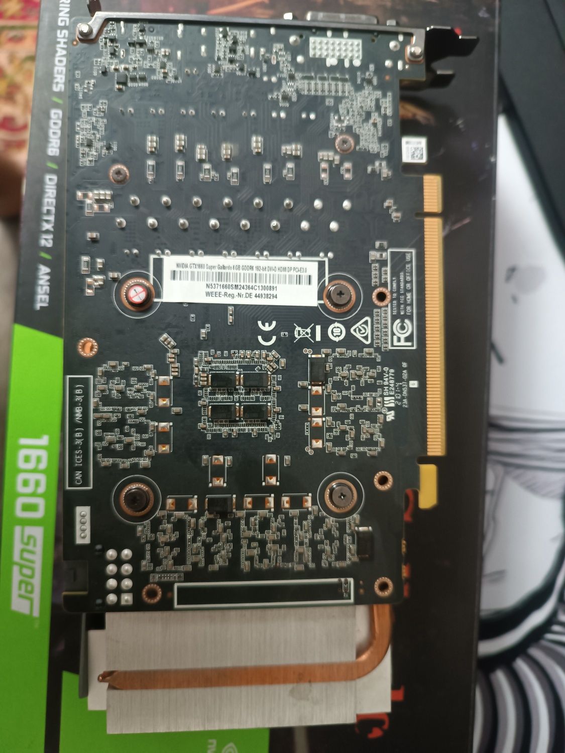 nvidia geforce gtx 1660 super