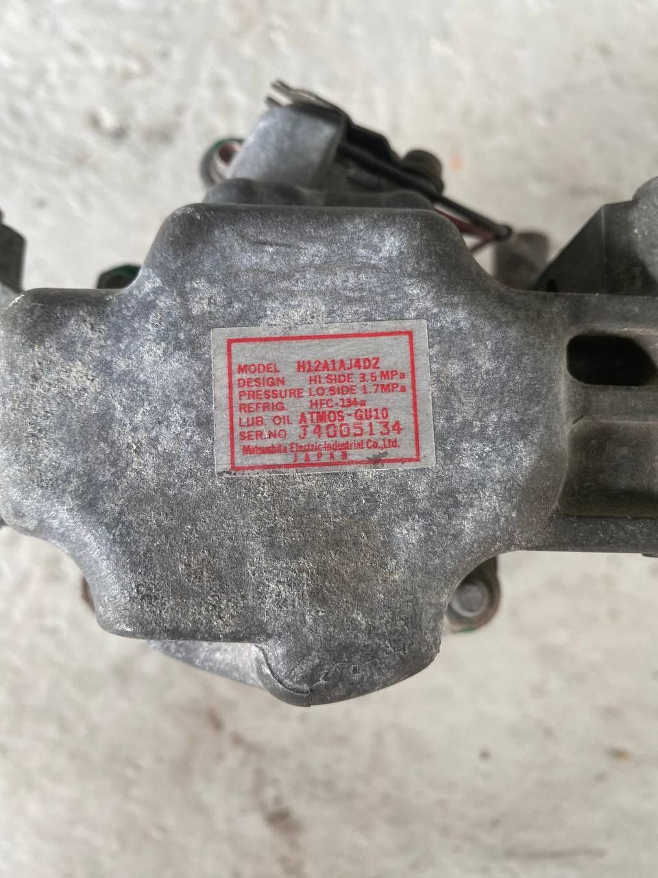 Компресор кондиціонера Mazda 3 BK 2.0
