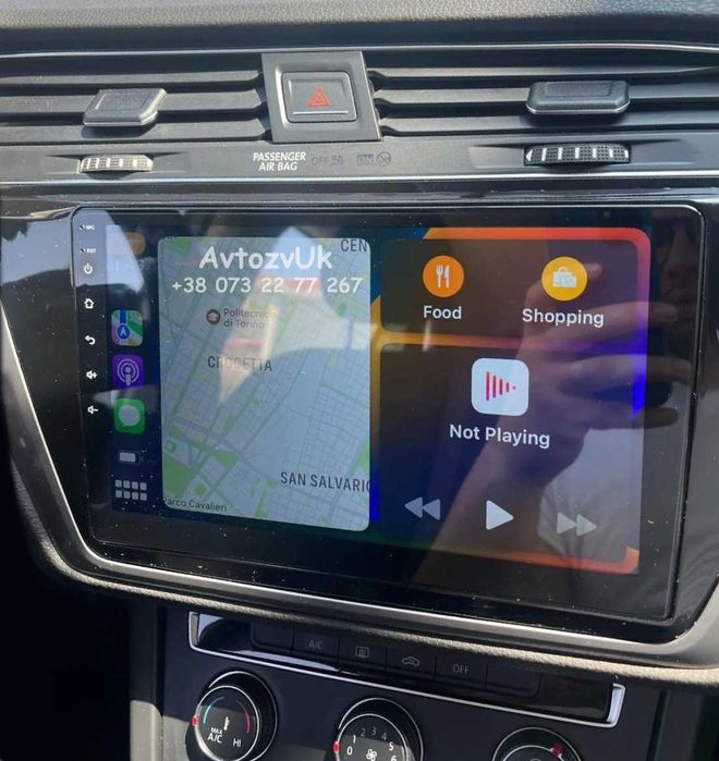 Андроид TIGUAN Volkswagen TOURAN SHARAN ALHAMBRA GPS CarPlay Магнитола