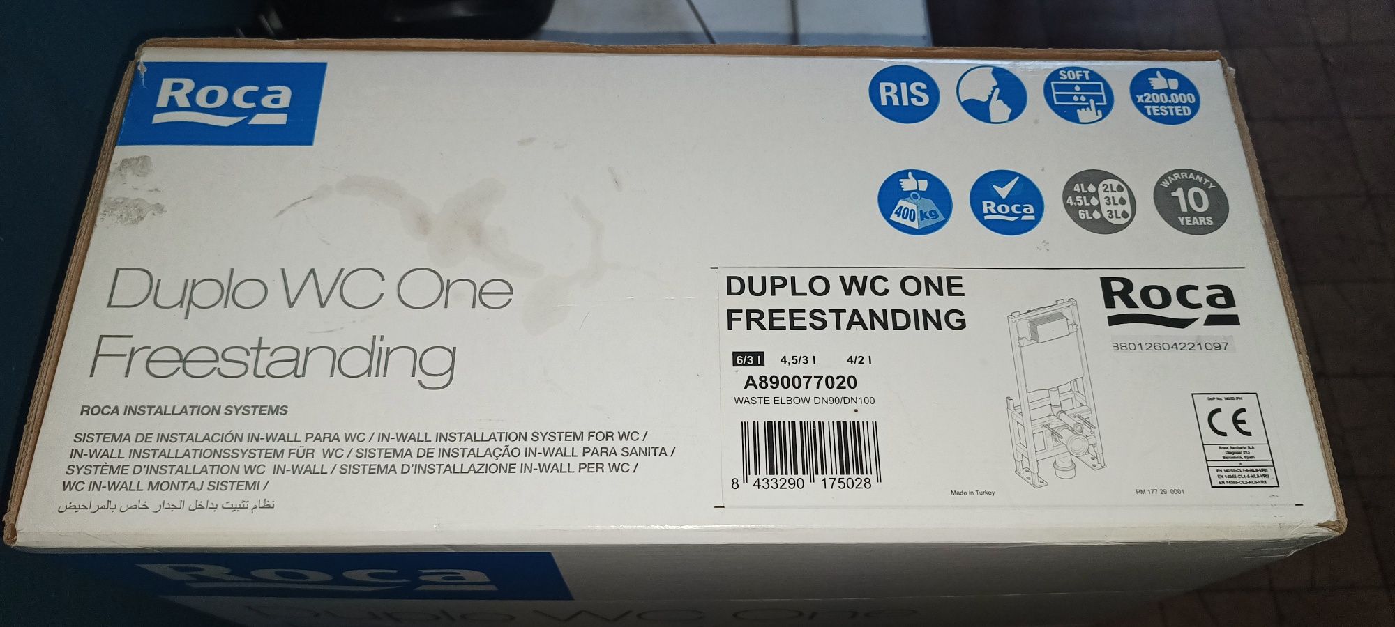 Roca duplo one freestanding