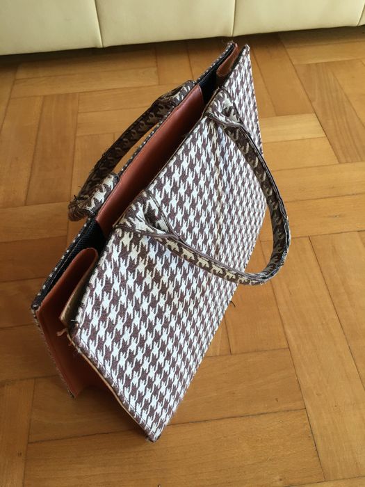 torebka damska do ręki wzorzysta