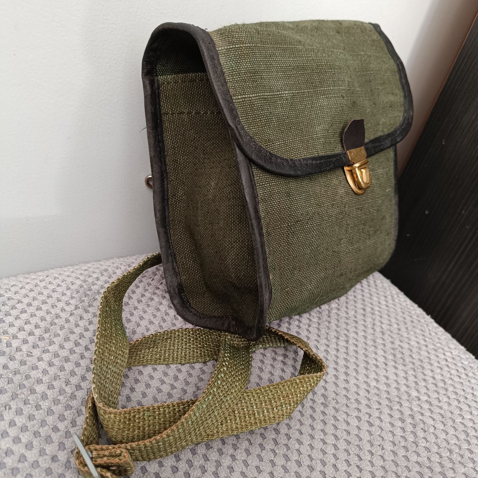 Torebka wojskowa mała PRL militaria