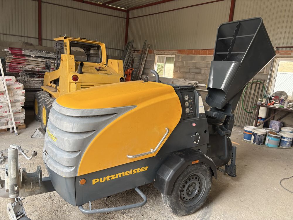 Maquina de betonilha putzmeister