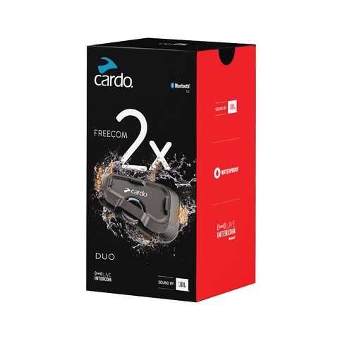 Intercom CARDO FREECOM 2X SINGLE - Motorbiker.pl  Wrocław