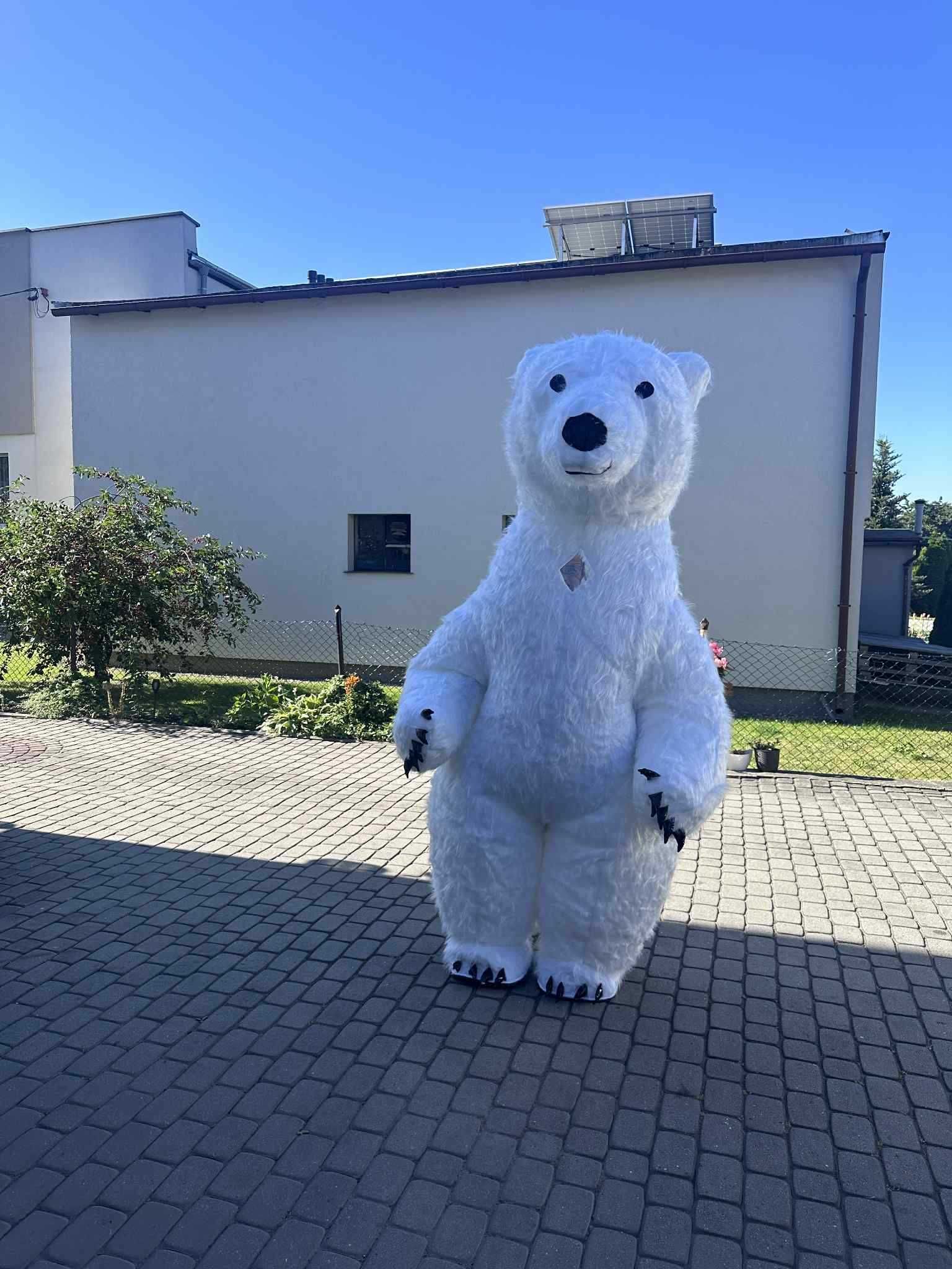 Żywe maskotki pneumatyczne – Stitch, biały miś, różowy miś, panda