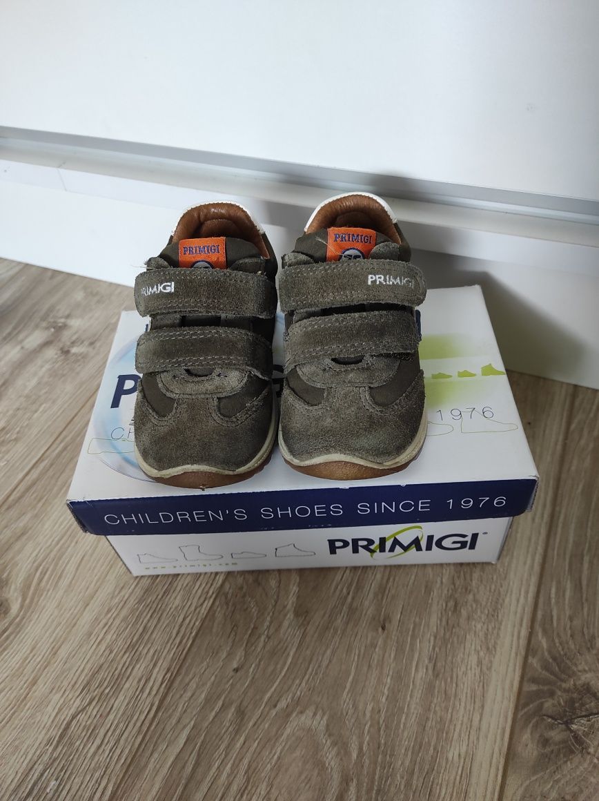 Skórzane adidasy sneakersy Primigi, rozm 21 (13,5cm), stan bdb