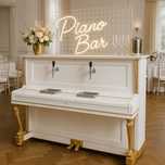 Piano Bar Mobilny Prosecco Pianino Boho na Wesele Ślub Event Producent