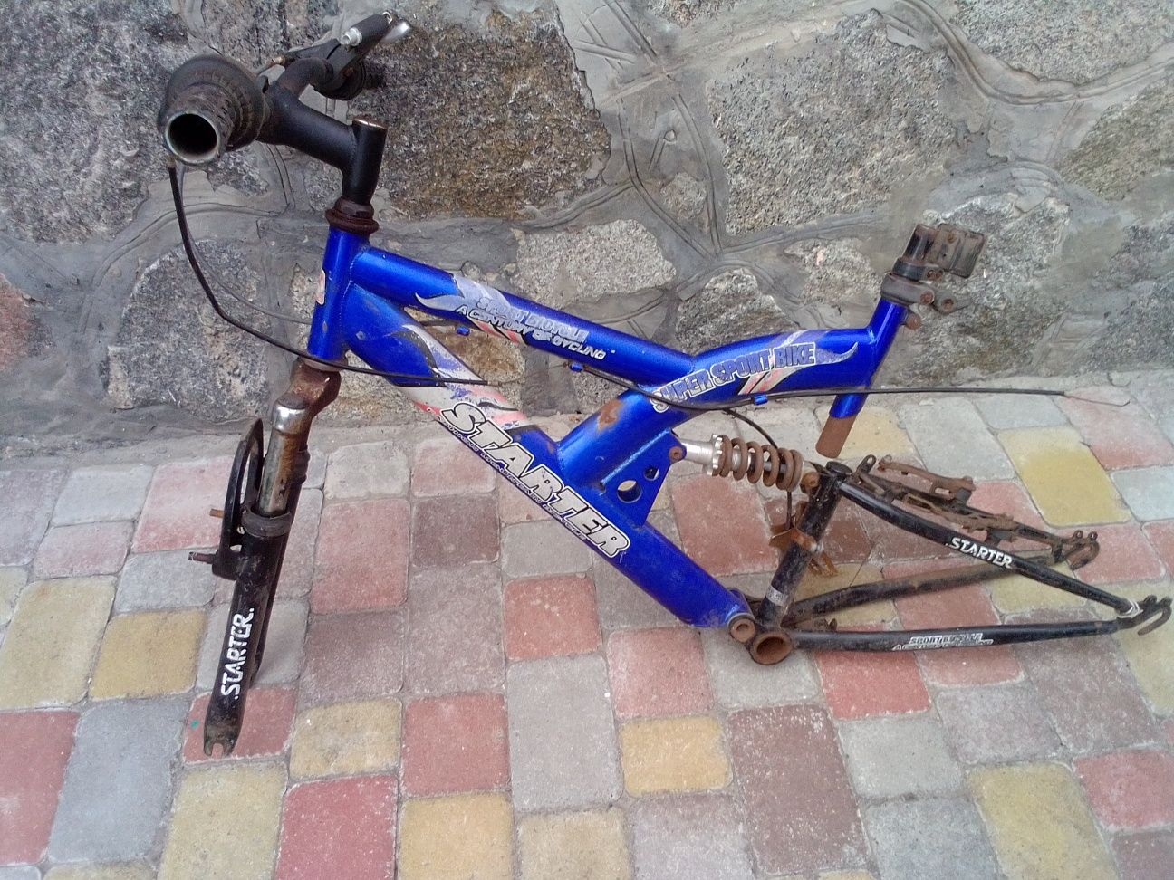 Велосипедная рама Starter на колеса 24"