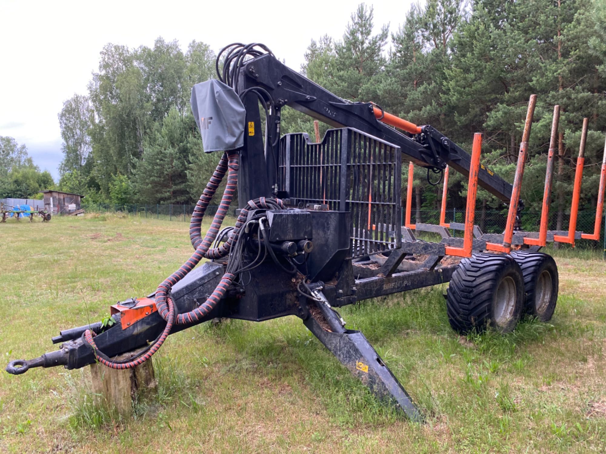 BMF Przyczepa Leśna 105 tys  14T2PRO 750HP  2021r