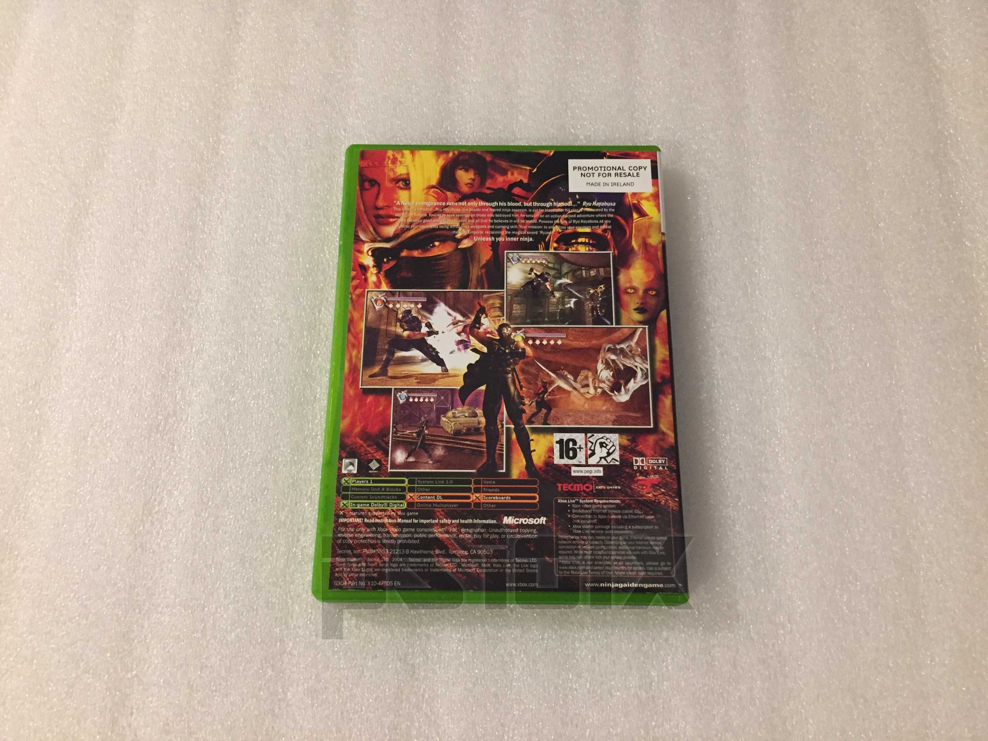 Ninja Gaiden Promo Xbox