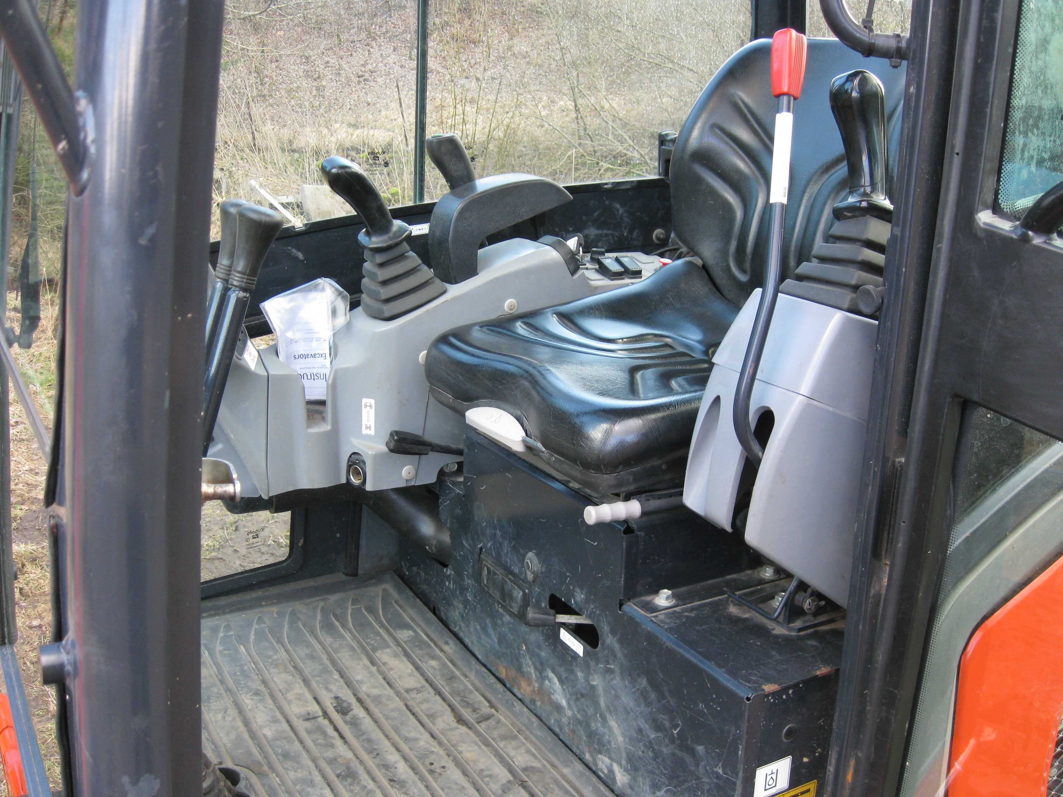 Minikoparka Kubota KX 016-4 z 2015r., JCB, CAT, Yanmar, jak nowa