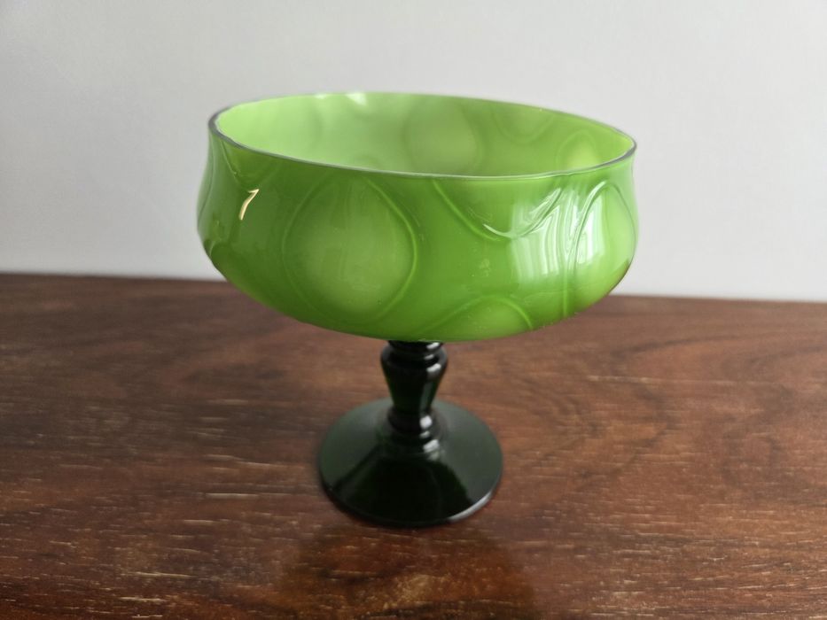 Taça vidro opalino