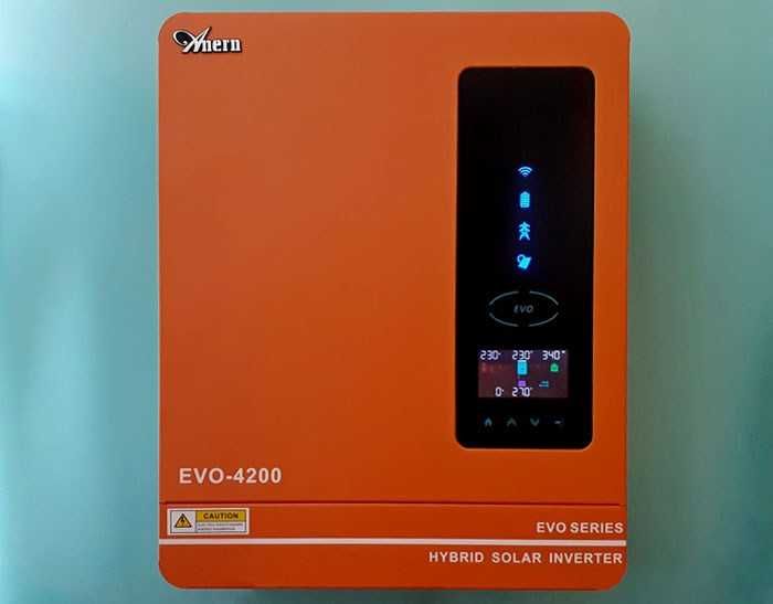Гібридний інвертор ANERN EVO-4200W/24V COMM port, МРРТ 60-450V