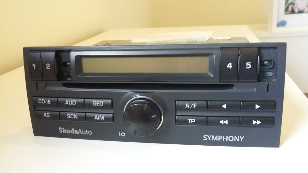 Autorrádio Skoda Symphony