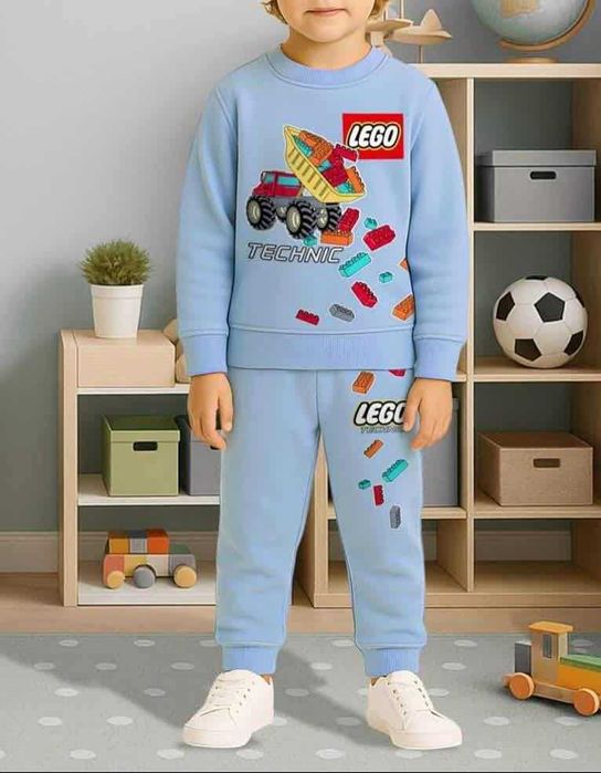 LEGO niebieski dres