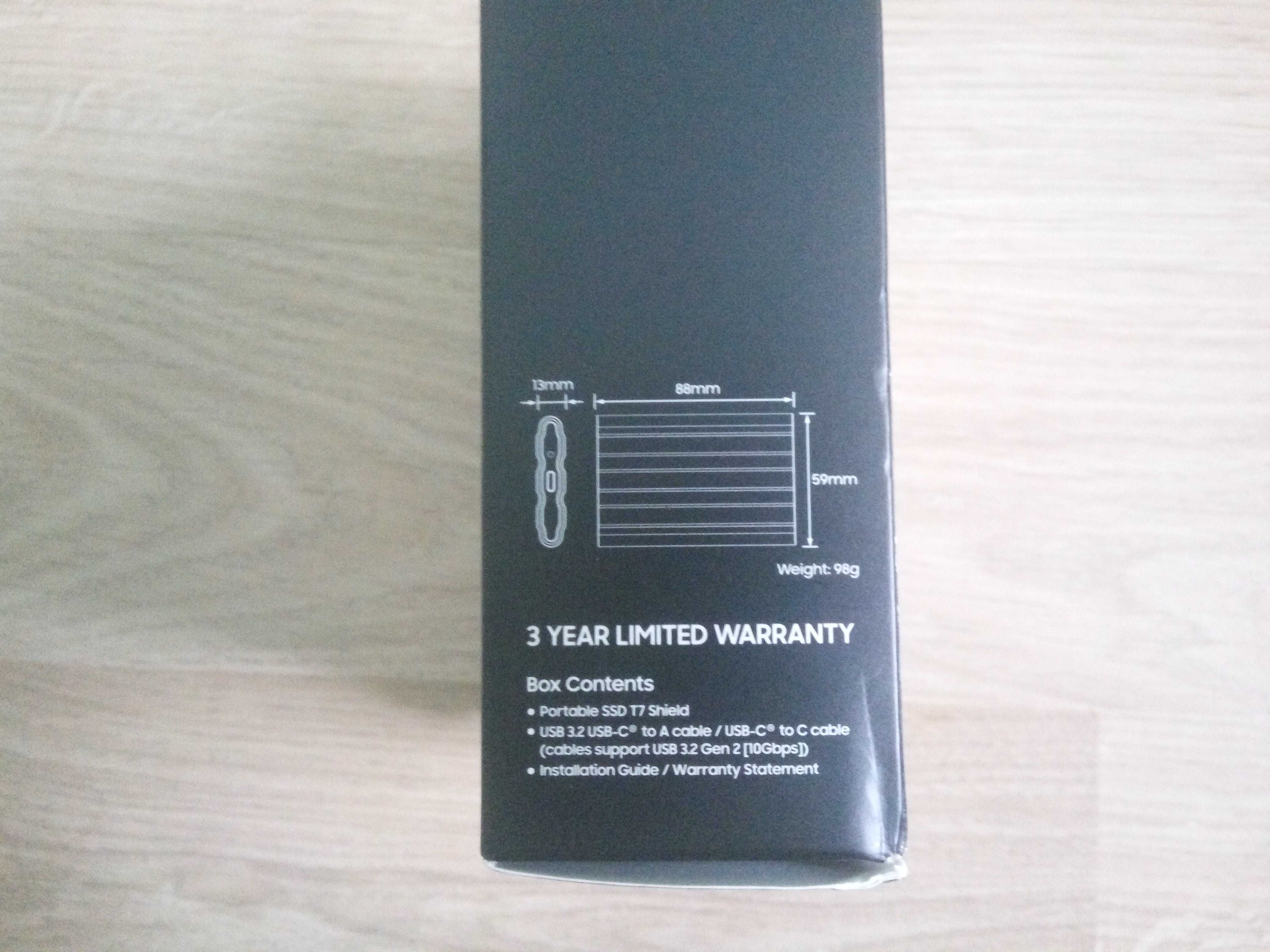 Зовнішній диск SSD SAMSUNG T7 Shield 2 TB