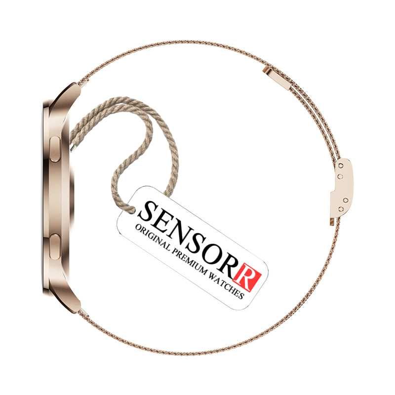 Smartwatch Damski Zegarek Rozmowy Pulsometr Sen Kroki 3 Paski Cienki