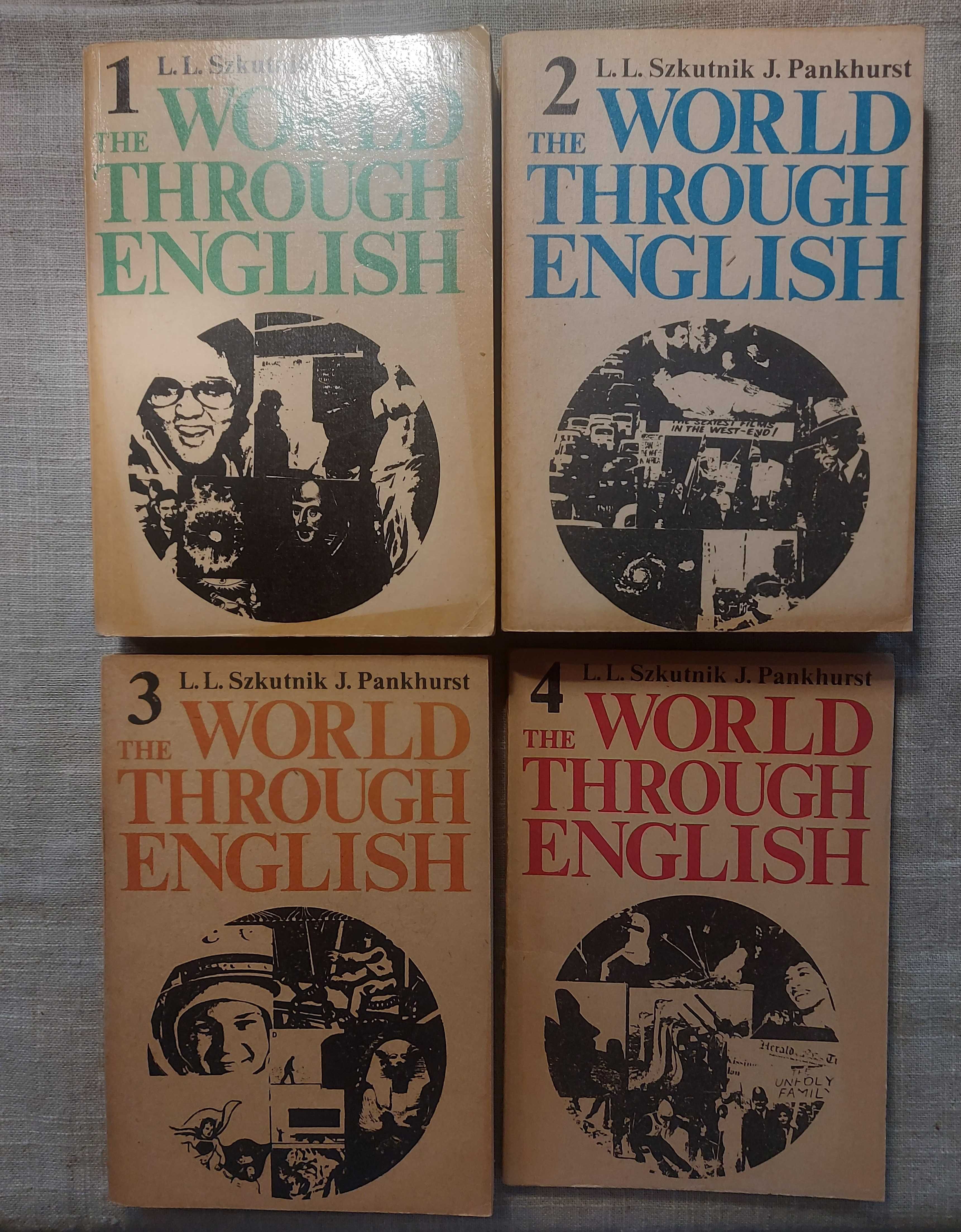 The world through English  L.L.Szkutnik J.Pankhurst tom 1-4