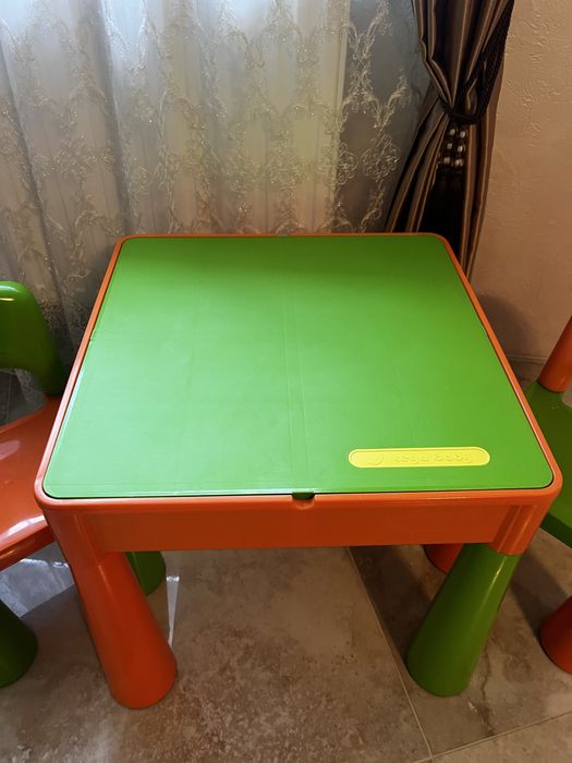 Столик / стіл + 2 стулья/ стільчики Tega Baby Mamut ідеал!