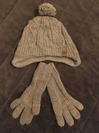 Zara czapka i rękawiczki r. 110-128