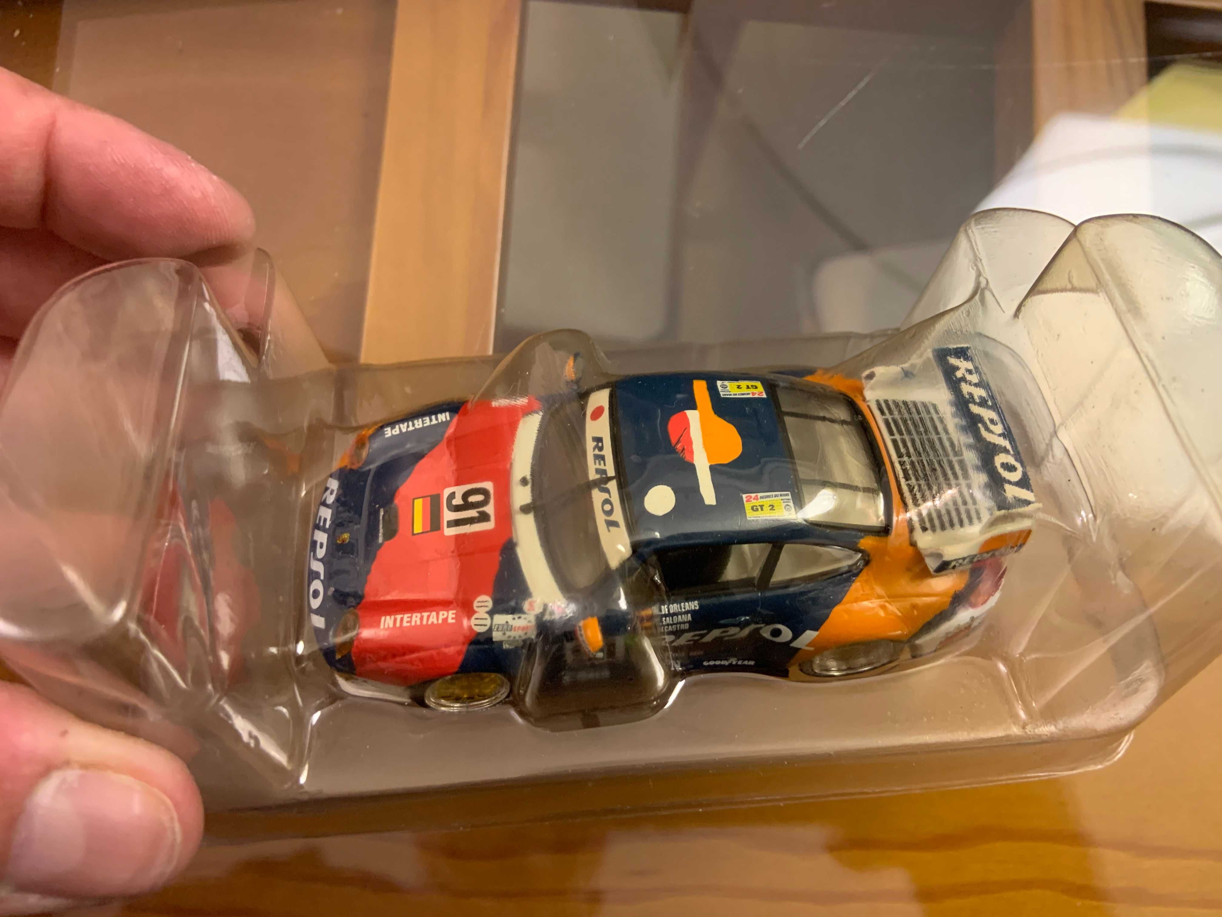 Miniatura Porsche 911 GT2 "REPSOL" - Le Mans 1995 - Escala 1/43