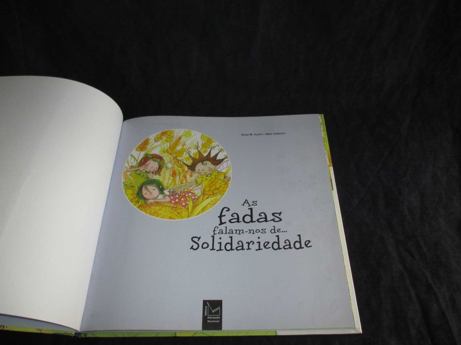Livro As Fadas falam-nos de solidariedade Aleix Cabrera