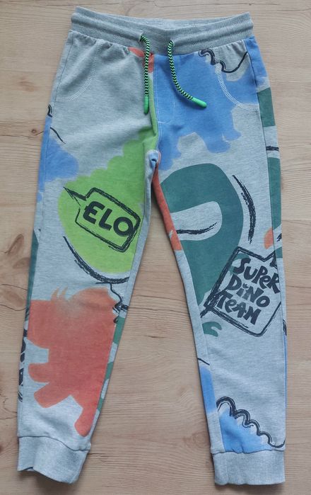 Spodnie dresowe 116 bawełniane