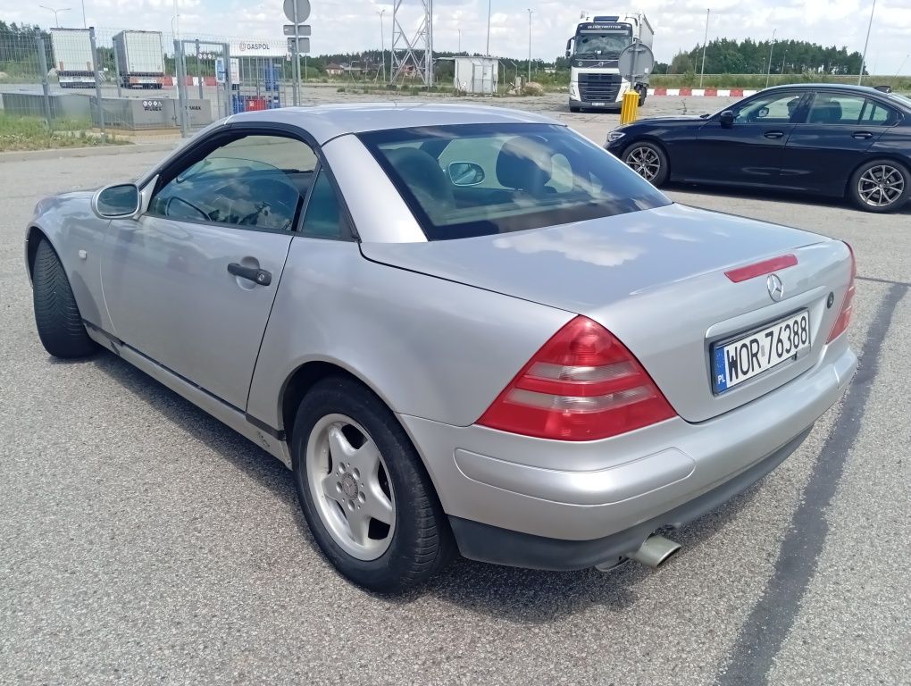MERCEDES SLK 2.0 97 Sprawny Klasyk Opłaty Tanio ZIELONKA