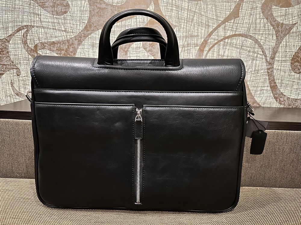 Baldinini Оригинал мужская сумка портфель черного цвета новая