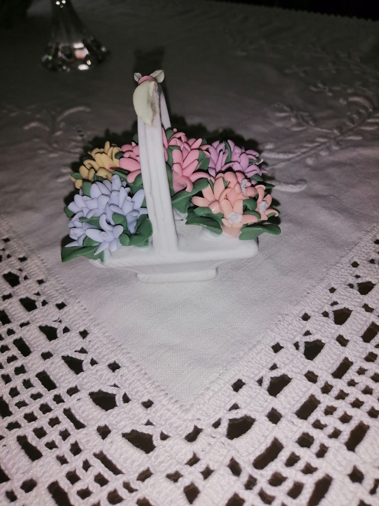 Chávenas variadas+tegelas mil flores+oferta mãe+cesto flores
Chavenas