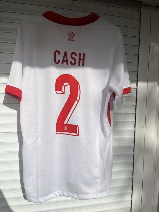 Koszulka Oficjalna meczowa Matty Cash 2 Reprezentacja Polski Nike