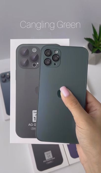 Чохол на iPhone 13 Про Макс та інші, чехол для айфон скляний арт. 12