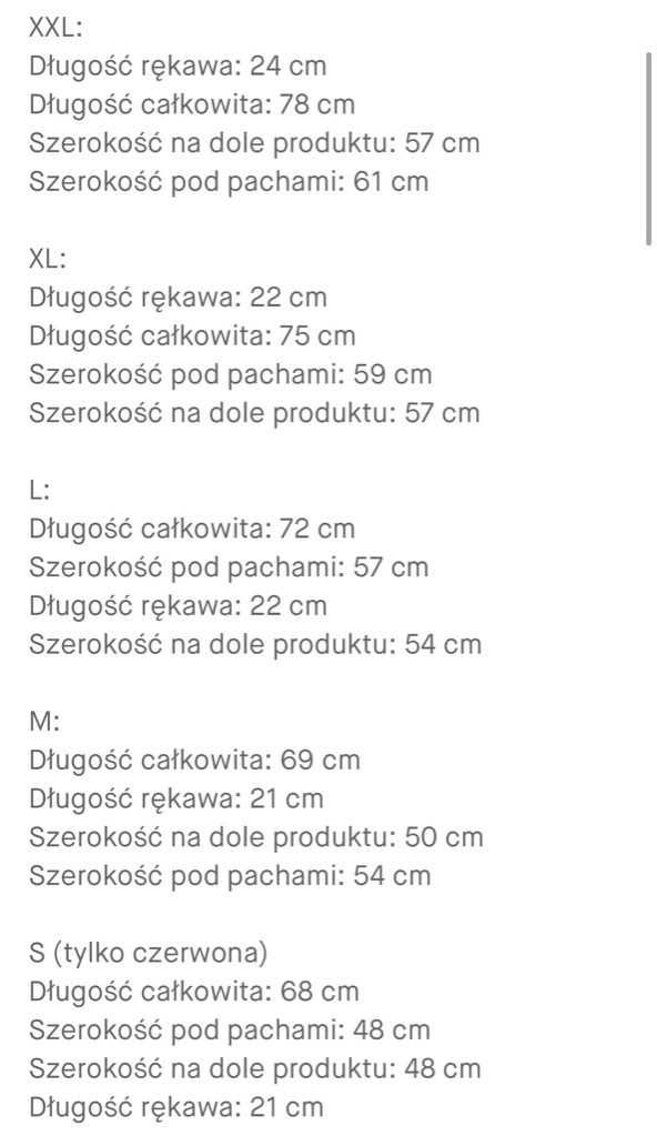 Koszulka reprezentacji Polski Czerwona/Biała nowe!