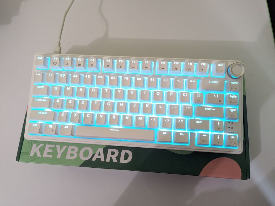 Механічна клавіатура RKR75 royal kludge r75 без ргб rgb